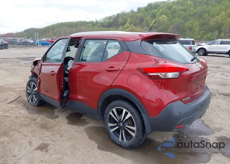 2020 Nissan Kicks Sv Xtronic Cvt from USA, damaged, VIN 3N1CP5CV7LL498964